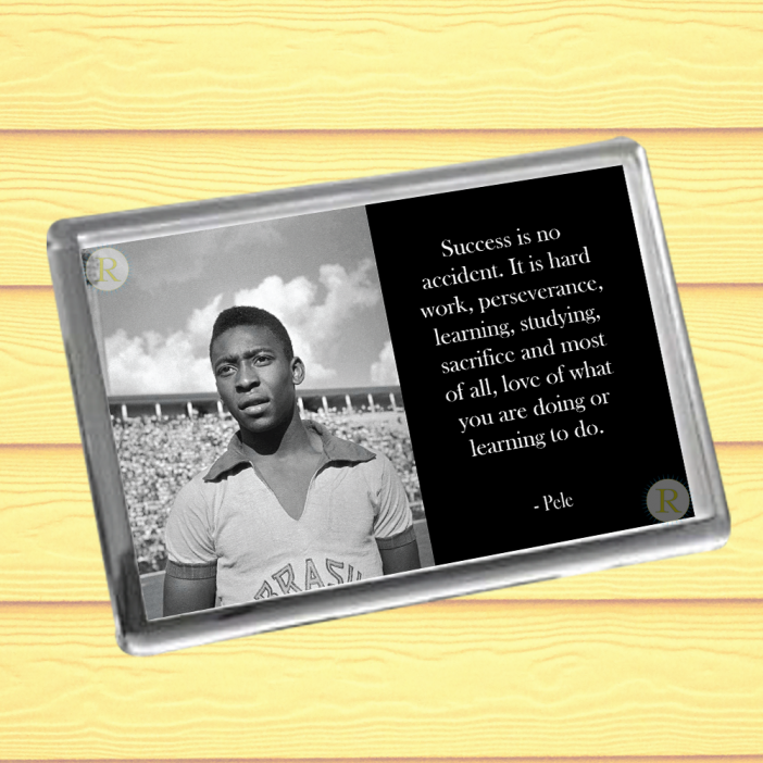 Pele B Fridge Magnet